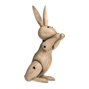 Rabbit H16 cm oak
