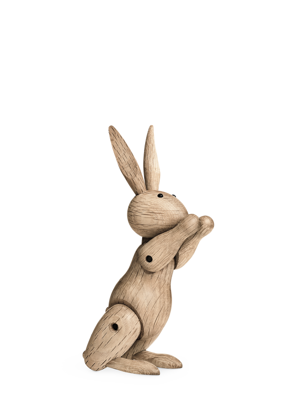 Rabbit H16 cm oak
