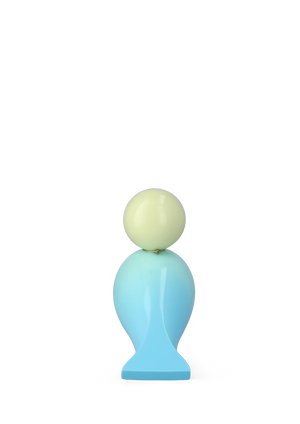 Story Bird Joy H15.5 cm aqua