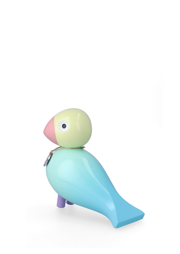 Story Bird Joy H15.5 cm aqua