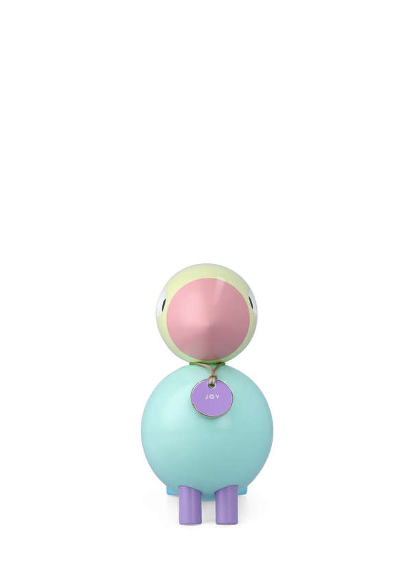 Story Bird Joy H15.5 cm aqua
