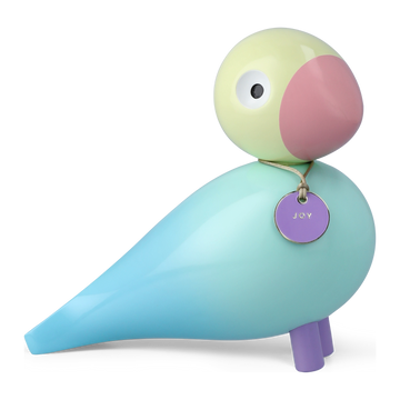 Story Bird Joy H15.5 cm aqua