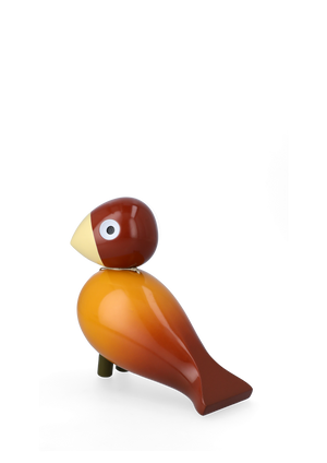 Story Bird Cosy H15.5 cm orange