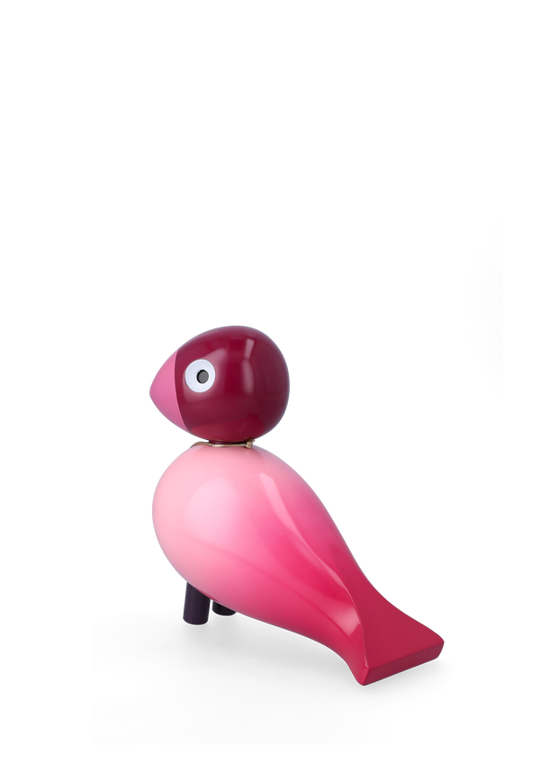 Story Bird Passion H15.5 cm pink