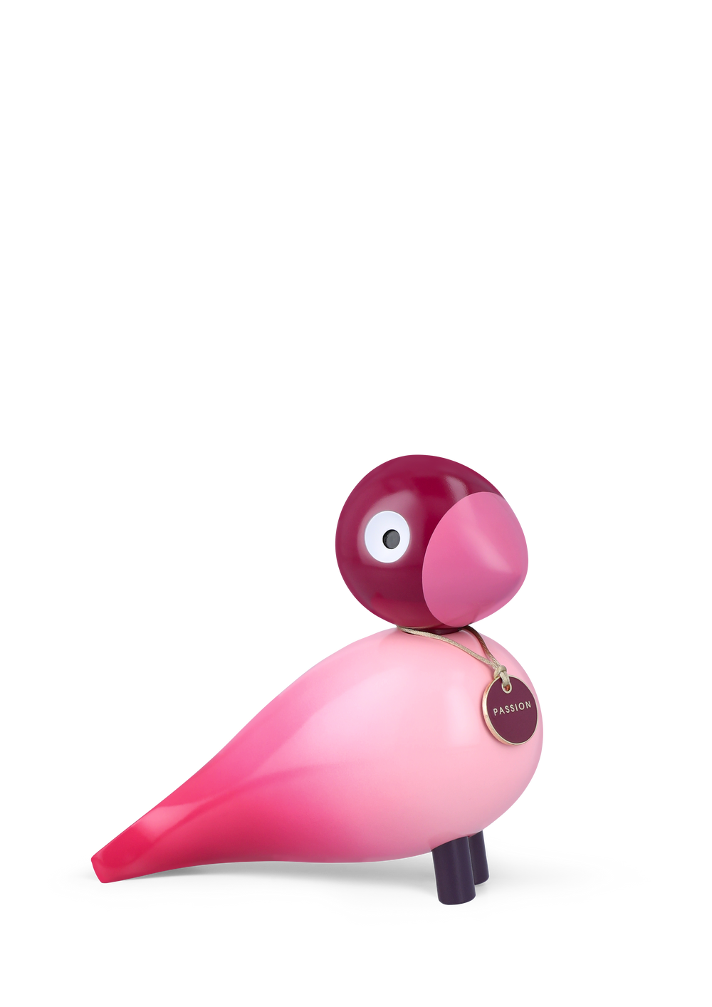 Story Bird Passion H15.5 cm pink
