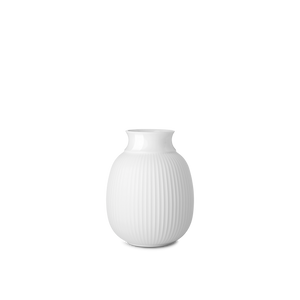 Curve Vase H12.5 cm white