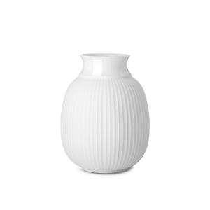 Curve Vase H17.5 cm white