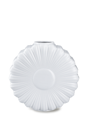 Flower Vase Daisy H21 cm white porcelain