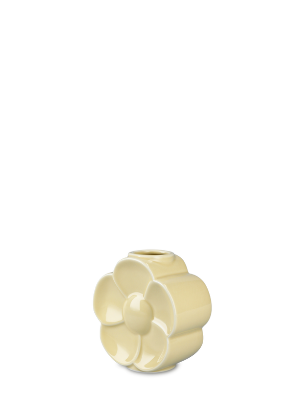 Flower Vase Buttercup H11.5 cm sand porcelain