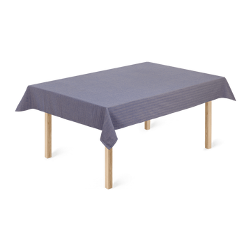Herringbone Tablecloth 150x220 cm Blue