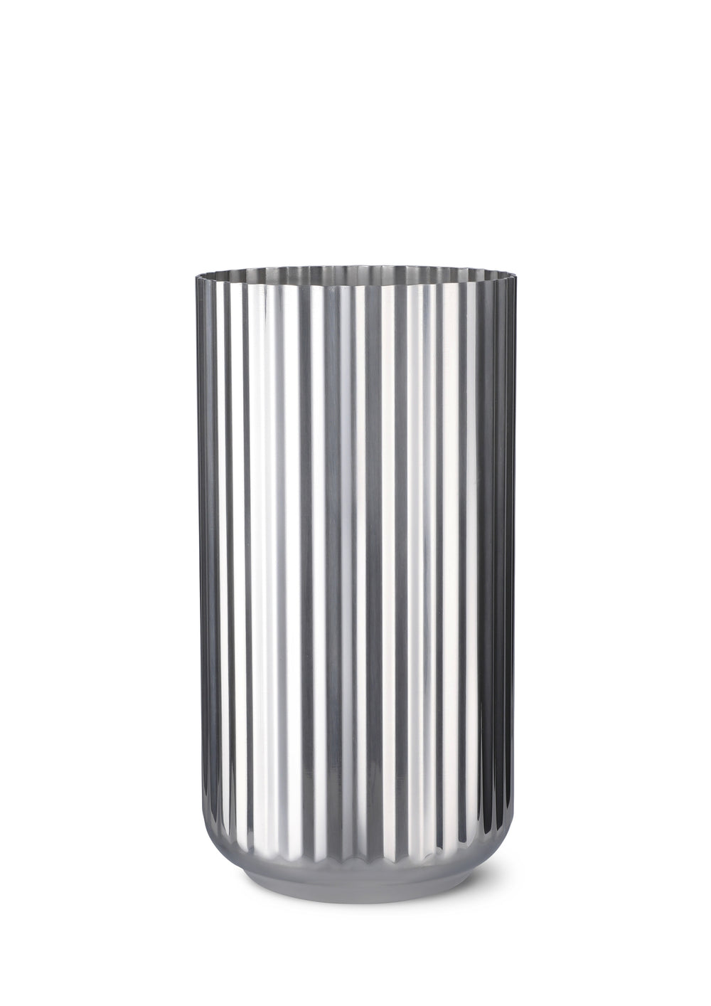 Lyngby 1936 Steel Vase H20.5 cm