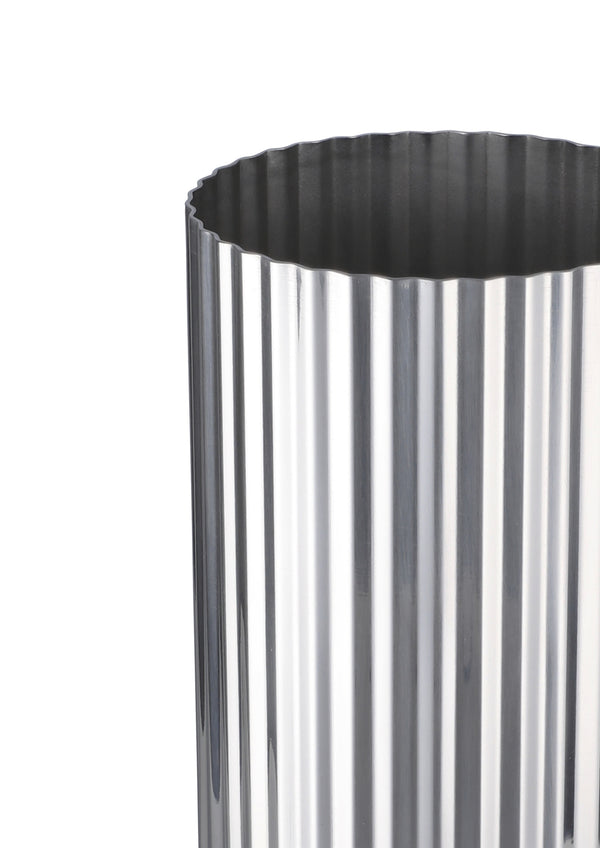 Lyngby 1936 Steel Vase H20.5 cm