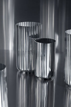 Lyngby 1936 Steel Vase H15.5 cm