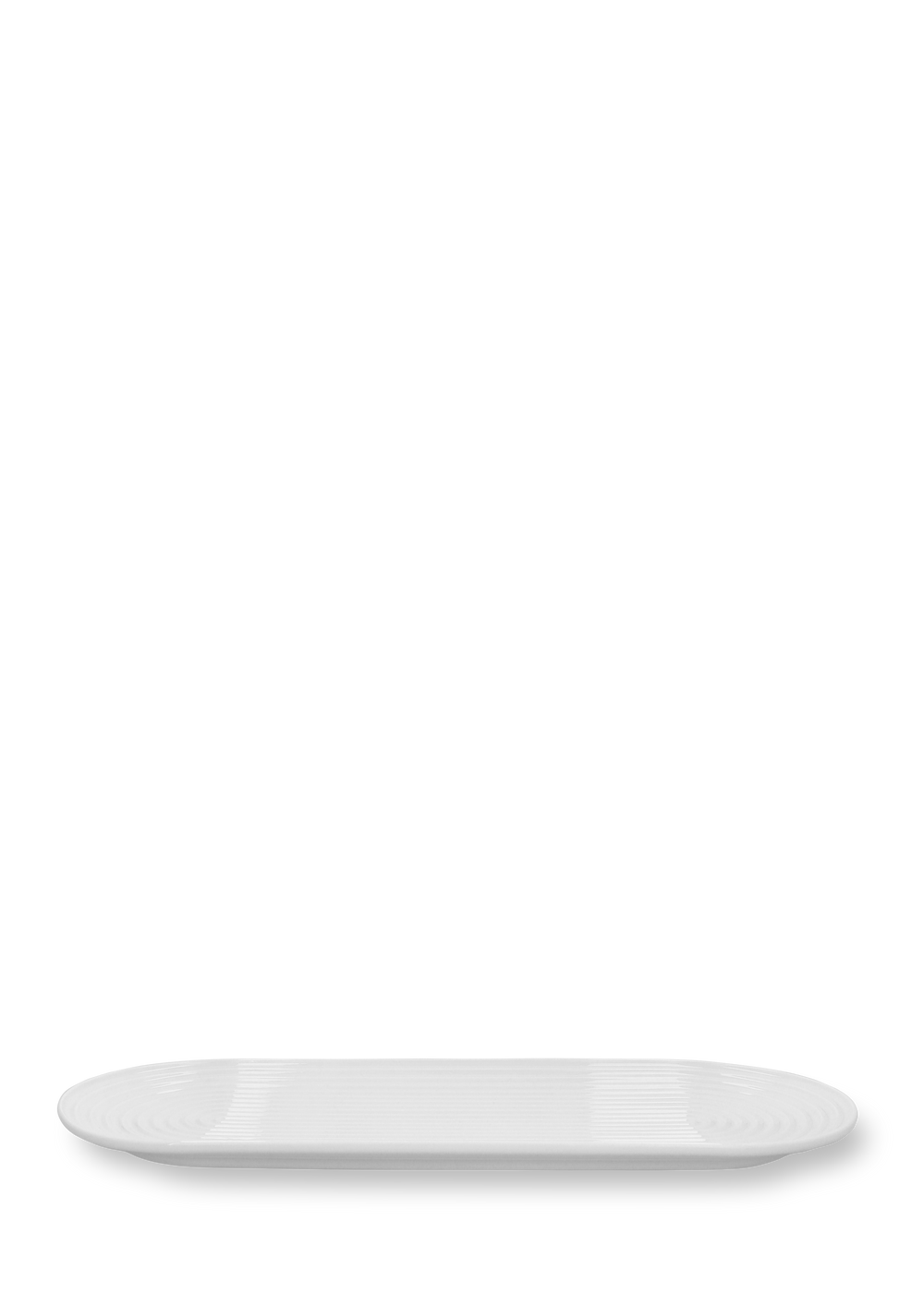 Lyngby Tura Oval serving dish 48x20 cm white