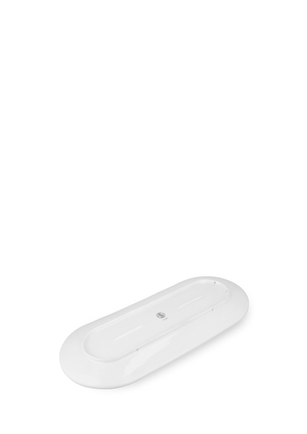 Lyngby Tura Oval serving dish 34x14.5 cm white