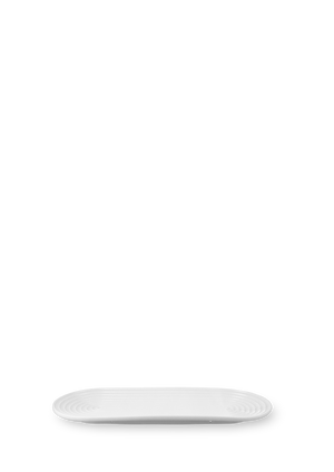 Lyngby Tura Oval serving dish 34x14.5 cm white
