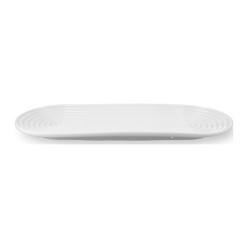 Lyngby Tura Oval serving dish 34x14.5 cm white
