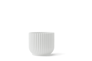 Lyngby Flowerpot small white