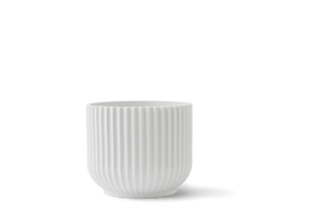 Lyngby Flowerpot medium white
