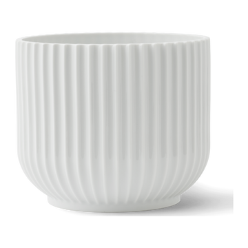 Lyngby Flowerpot medium white