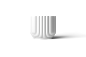 Lyngby Flowerpot large white