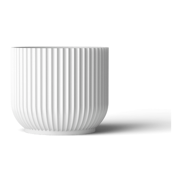 Lyngby Flowerpot large white