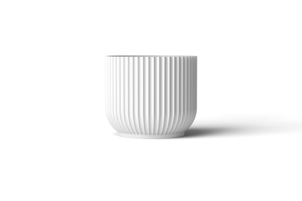 Lyngby Flowerpot large white