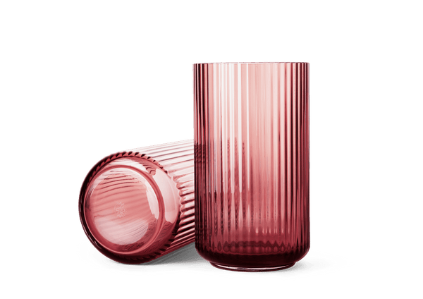 Lyngby Vase H25 cm mouth blown glass