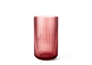 Lyngby Vase H25 cm mouth blown glass