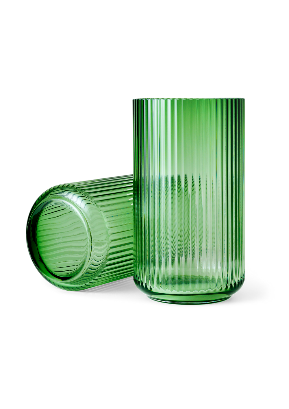 Lyngby Vase H31 cm mouth blown glass
