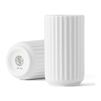 Lyngby Vase H8.5 cm white porcelain