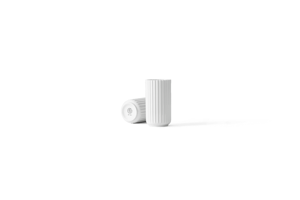Lyngby Vase H12.5 cm white porcelain