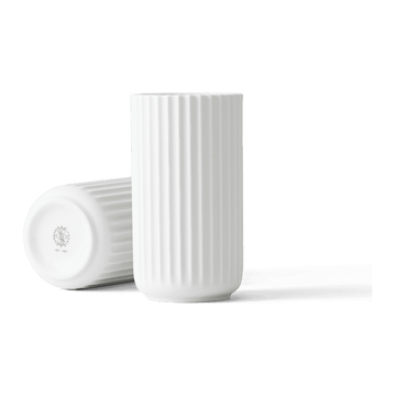 Lyngby Vase H15.5 cm white porcelain