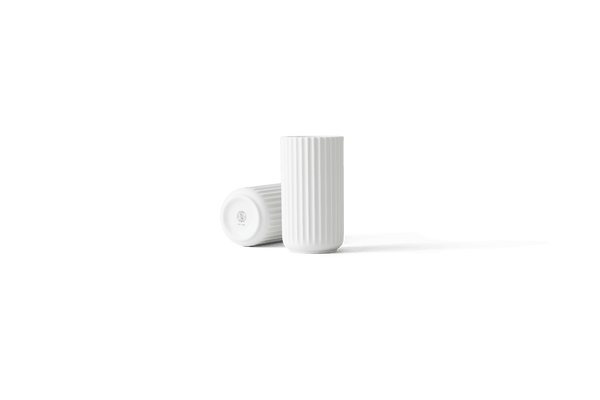 Lyngby Vase H15.5 cm white porcelain