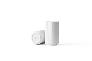 Lyngby Vase H25 cm white porcelain