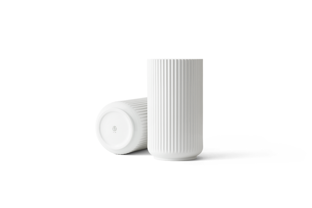 Lyngby Vase H31 cm white porcelain