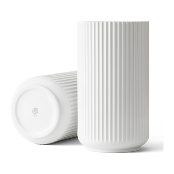 Lyngby Vase H31 cm white porcelain