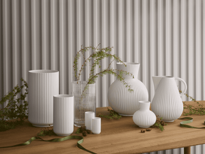 Lyngby Vase H31 cm white porcelain
