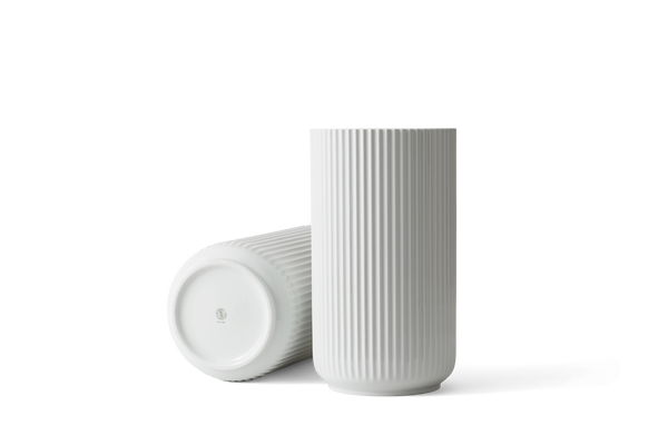 Lyngby Vase H38 cm white porcelain