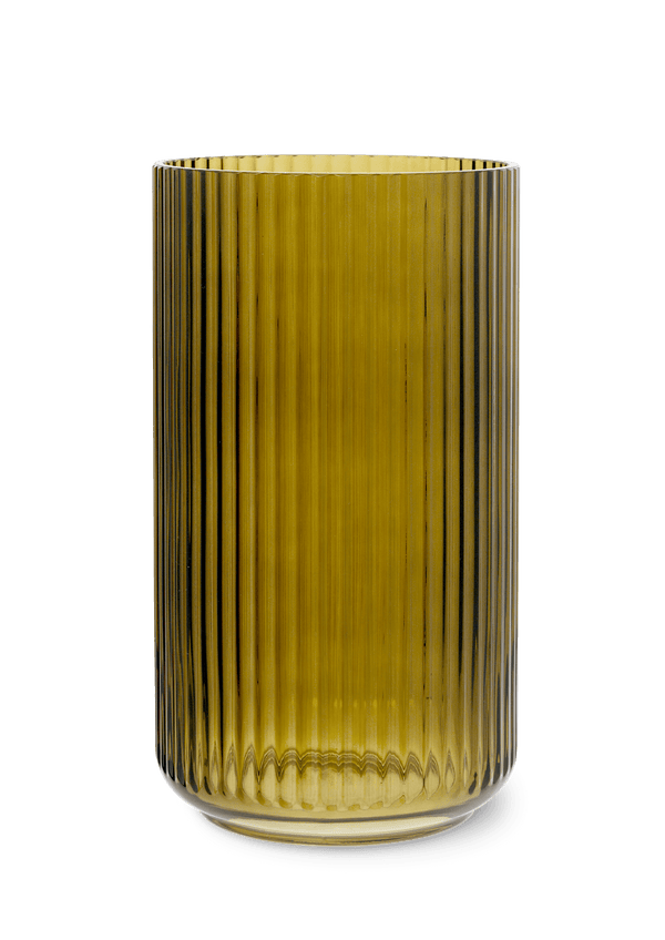 Lyngby Vase H31 cm mouth blown glass