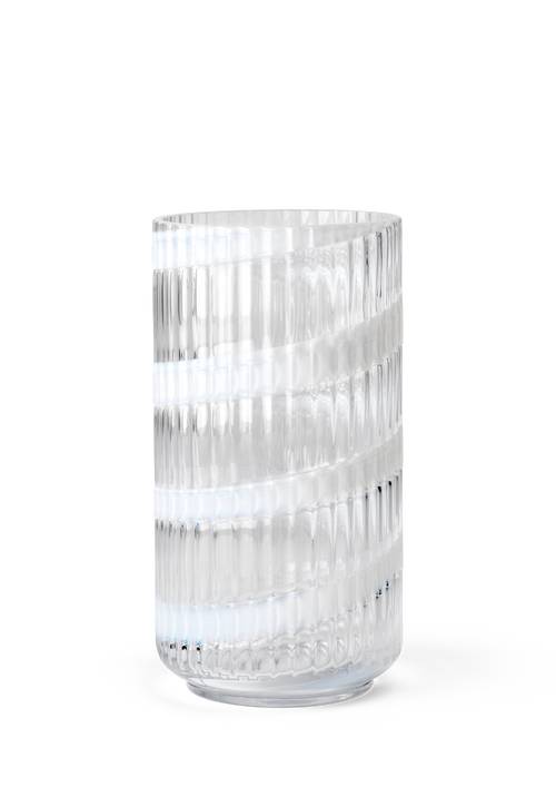 Lyngby Vase H20.5 cm mouth blown glass