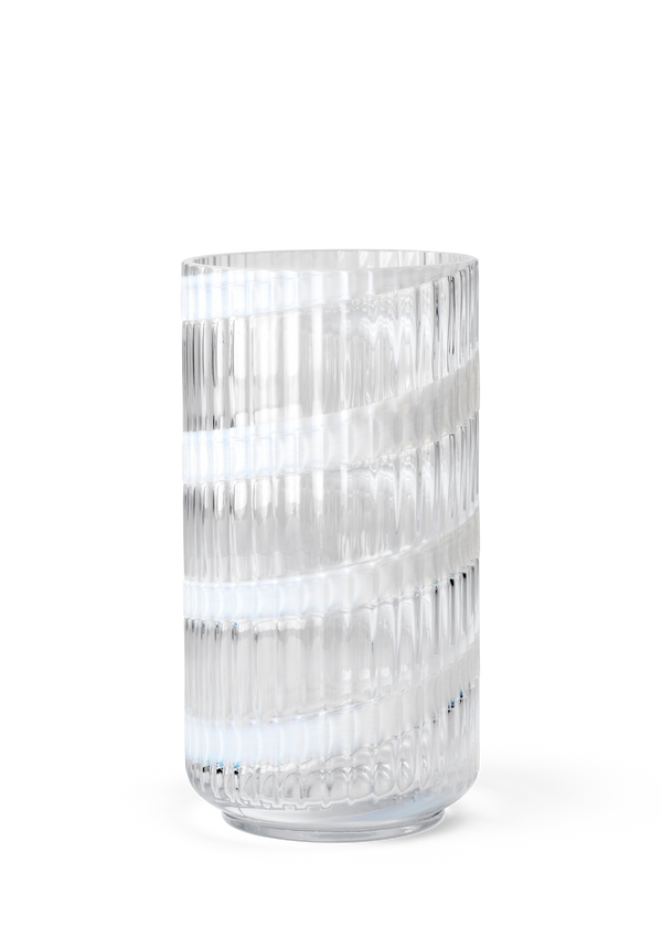 Lyngby Vase H20.5 cm mouth blown glass