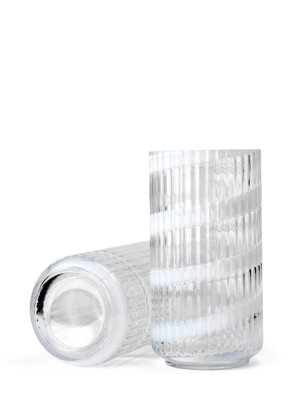 Lyngby Vase H20.5 cm mouth blown glass
