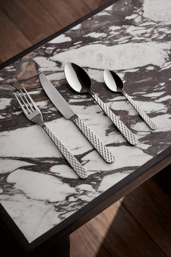 Rhombe Cutlery set steel 16 pcs.