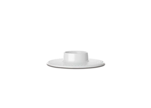 Rhombe Block candle holder H3 white