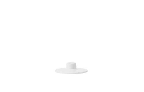 Rhombe Candle holder H3 cm white