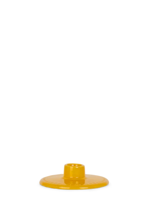 Rhombe Color Candle holder H3 cm yellow