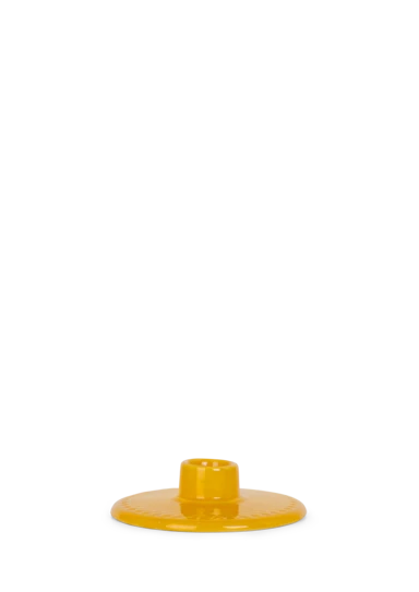 Rhombe Color Candle holder H3 cm yellow