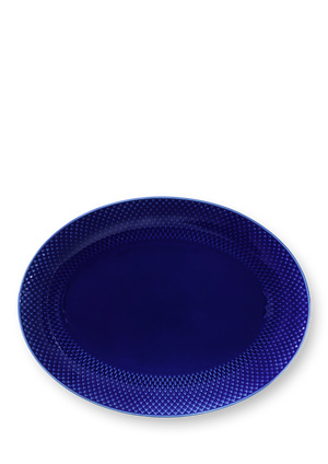 Rhombe Color Oval serving dish 35x26.5 cm