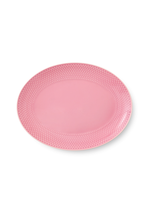 Rhombe Color Oval serving dish 28.5x21.5 cm